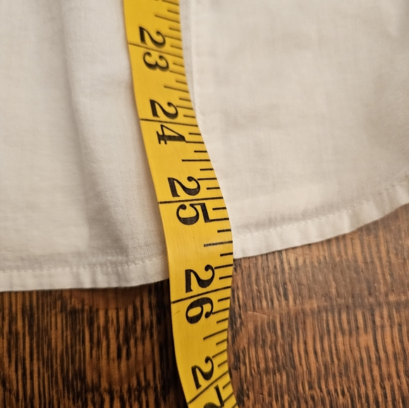 Converse One Star White Sleeveless Ruffle Top - Picture 11 of 11